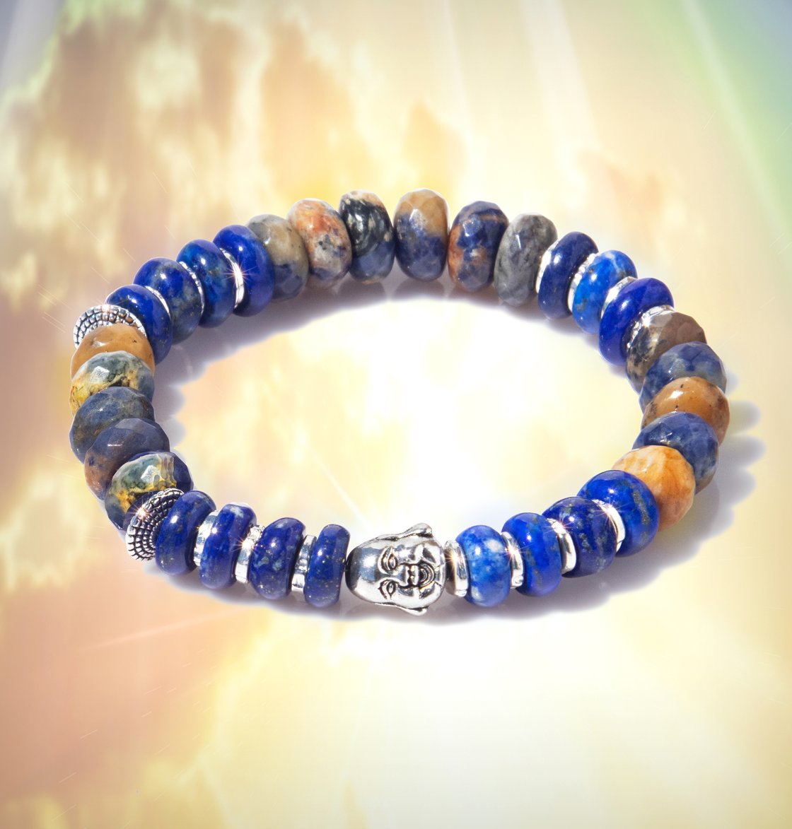Buddha Lapis Bracelet